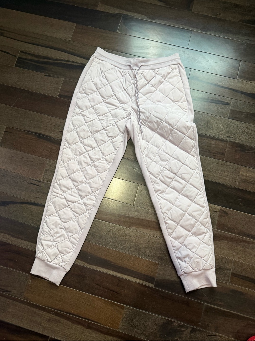 Athleta Lavender Quilted Joggers